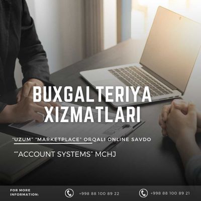 Buxgalteriya xizmatlari – soliq va moliyaviy hisobot