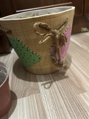 Глиняные горшки для цветов