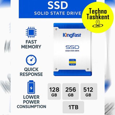 Твердотельный накопитель для ноутбуков и ПК SSD SATA 256 GB KingFast