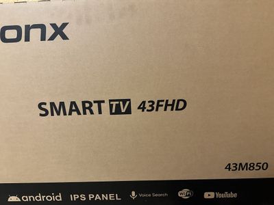 Телевизор MOONX 43" Smart TV / модель M850