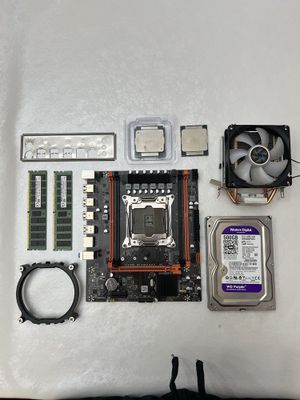 X99 + E5 2697 v3 + 32gb DDR4 + 500gb HDD + Cooler 2x