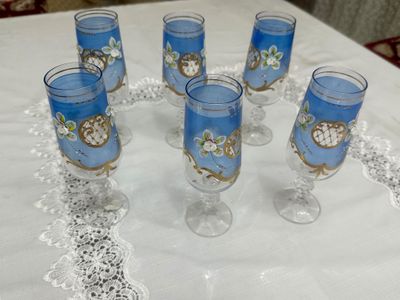 Посуда Богема хрустальные бокалы
