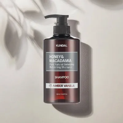 Kundal Honey & Macadamia Shampoo Amber Vanilla