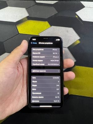 ipxone x holati yaxshi ekran radnoy fes truton
