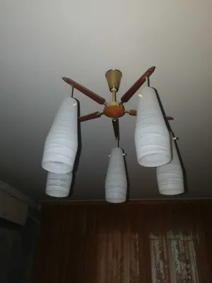 Люстра немецкая 5 ламп