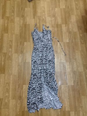 платье женское, длинное, H&M.