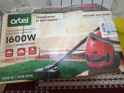 Новый пылесос тоже artel
