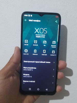 Infininix smart 6 sotiladi