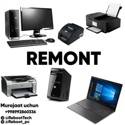 Remont Prinet Noutbuk Kompyuter Monoblok Samsung Dell Hp Asus Vivo