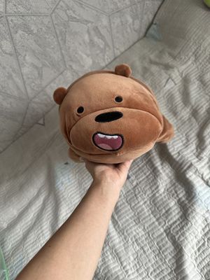 Медведь игрушка подушка miniso