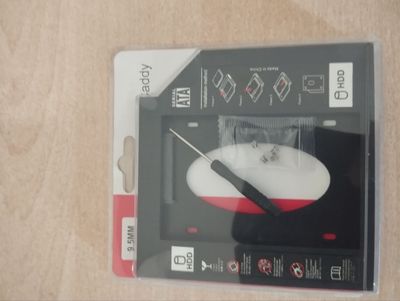 Ssd caddy ноутбуклар учун DVD oʻrniga