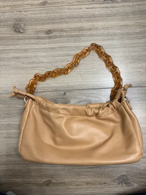 Бежевая мини-сумка