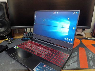 Игровой ноутбук MSI I7-9750H, RAM 16gb, SSD 512gb, GTX 1660 TI