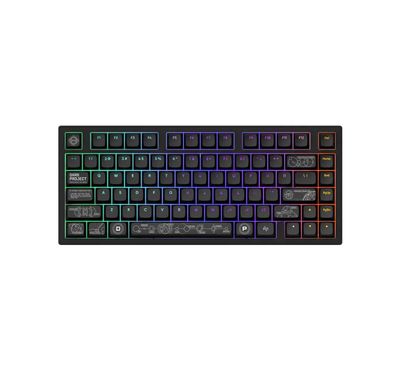 ; Механическая Клавиатура DarkProject ALU81 Terra Nova Black Wireless