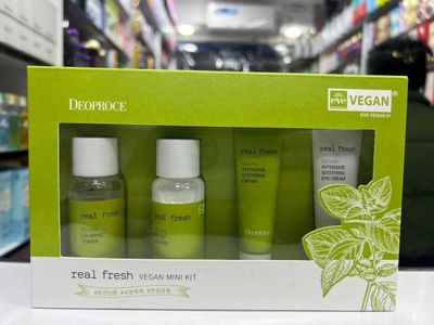 Набор DEOPROCE Real Fresh Vegan Mini Kit