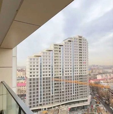 2 комнатная 50м2 коробка, кадастр есть, ЖК AKAY CITY, заселенный блок