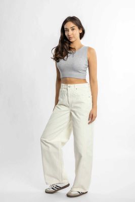 Белые хлопковые джинсы B Jeans
