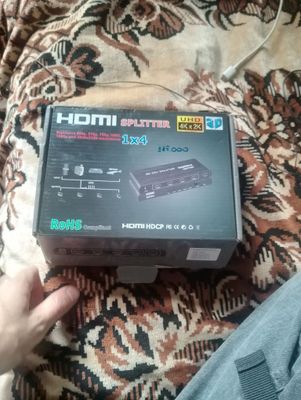 Hdmi splitter 4 канала новый