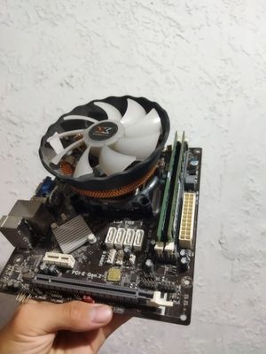 Материнская плата h61 lga 1155 + процессор + оперативная память