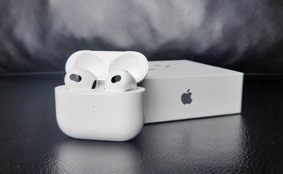 БЕПУЛ Доставка. Новые airpods 3 lux ver. Made in USA, Юқори сифатли.