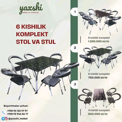 Stol va stullar toʼplami