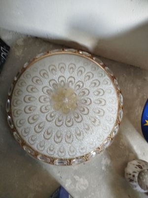 Люстра для зала стеклянный