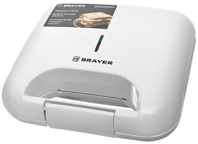 Сэндвичница BRAYER BR2203WH 750 Вт