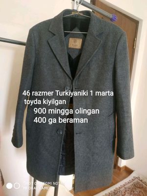 Yengi palto turibdi sarpaga olingandi 1,2 kiyilgan