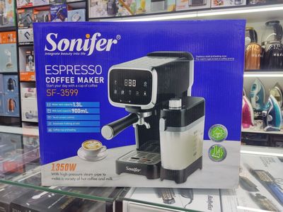 Новый кофемашина Sonifer SF 3599 Cappuccino Latte Espresso Капучино