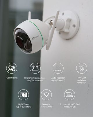 Камера 5 MP EZVIZ smart WF И Звуковой. ночной цветной