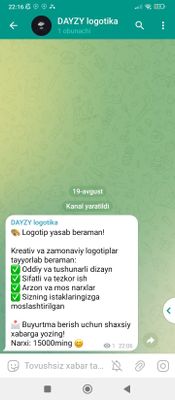 Logotib yasab beramiz