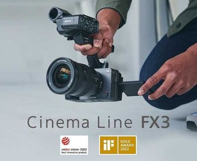 Комплект оборудования для съемок (Sony FX-3, объективы и прочее)