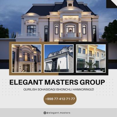 Elegant Masters - Professional ustalar! Travertin va podklyuch remont!