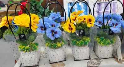 sun'iy gullar qo'l mehnati