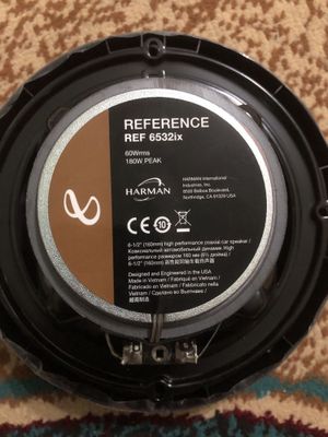 Infinity Reference Ref 6532ix Max-180w Nom-60w