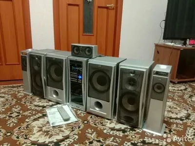 Malaysia JVC 12000 watt 100% ishlaydi pulti bor bass va ovozi kuchli