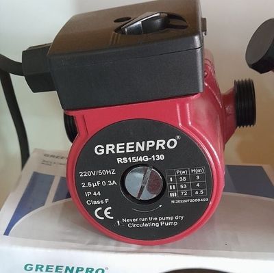 Циркуляционный насос для отопления для горячей воды Greenpro 15/4-130