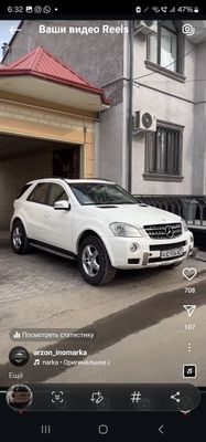 Mercades ml350 sotuda