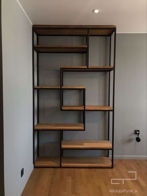 Ctelaj loft. Лофт стеллаж, лофт мебель.