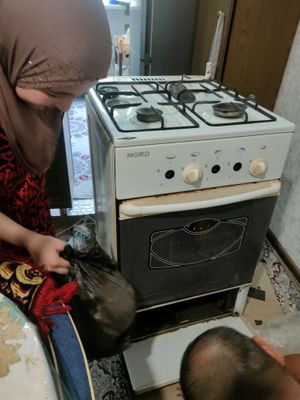 газ плита работает все функсия