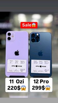 iphone11 270 $ iphone 12 pro 350$