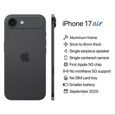 Iphone 17 Air 256GB