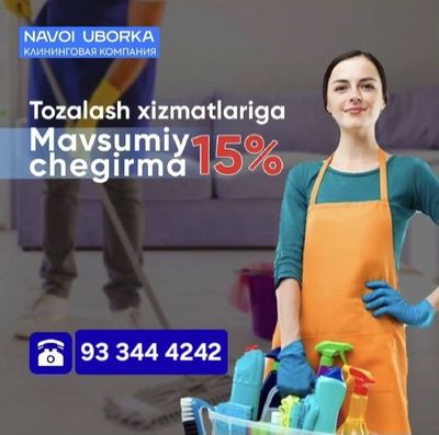 Uborka Navoiy Cleaning companya