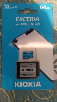 карта памяти KIOXIA 64 GB