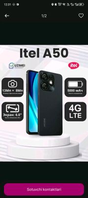 Sotiladi: itel a50