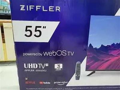 Телевизор Ziffler 55/65/75/86 4K UHD QLER OLED Smart TV 2025 NEW