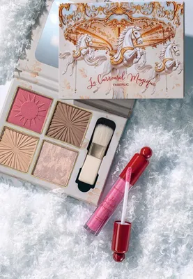 Yuz palitrasi va lablar uchun porloq balzam