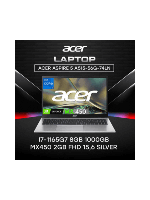 ACER ASPIRE 5 A515-56G-74LN I7-1165G7 8GB 1000GB