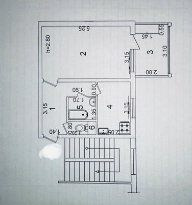 1/1/4 БИЙ, Аптека 36,6, балкон 2×3. Чистая квартира 37м.кв