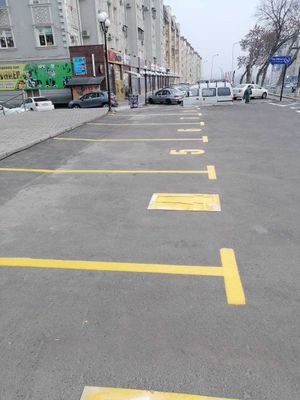 Услуги по нанесению дорожной разметки в Ташкенте